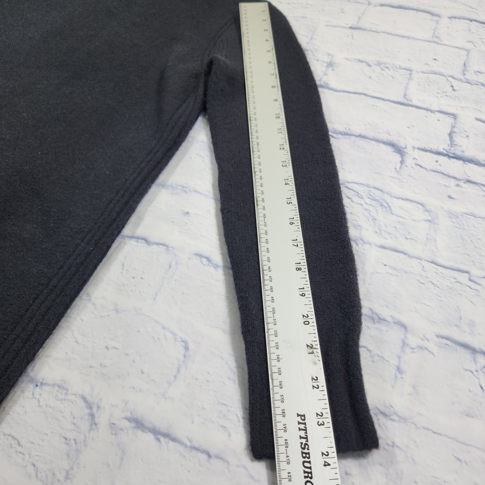 J Crew WOMENS SIZE S Merino Wool Alpaca Blend Black Sweater Dress Minimalist - Picture 5 of 14